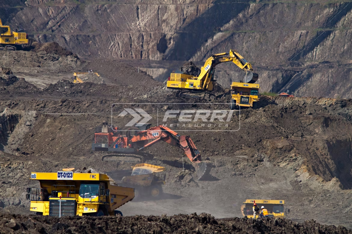 Setor de mineração — Metalúrgica Ferri
